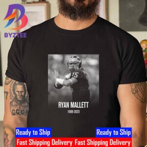 Rest In Peace Ryan Mallett 1988 2023 Unisex T-Shirt