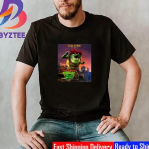 Rose Byrne Is Leatherhead In Teenage Mutant Ninja Turtles Mutant Mayhem Unisex T-Shirt