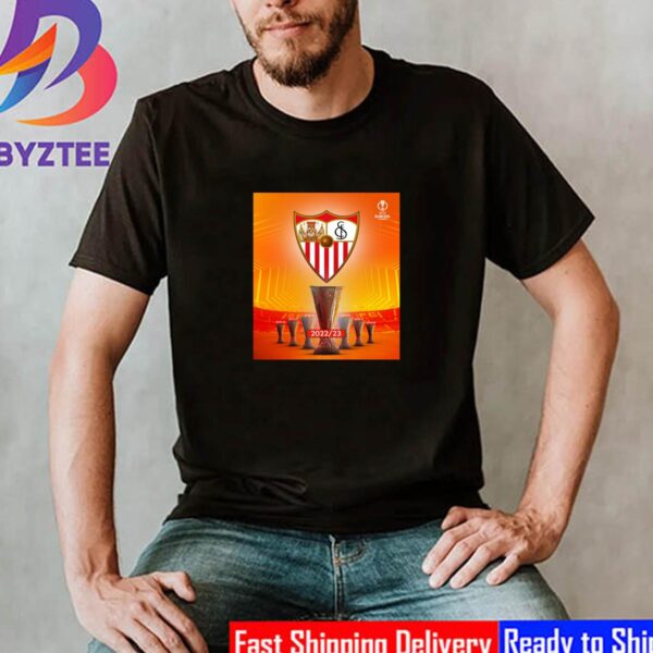 Seven UEFA Europa League Titles For Sevilla Unisex T-Shirt