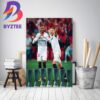 Sevilla Win Their 7Th Europa League Title Home Decor Poster Canvas