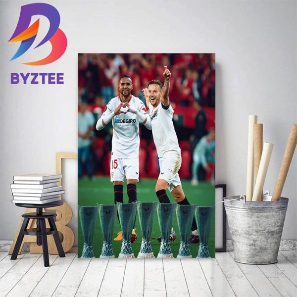 Sevilla Have Won All Seven Europa League Finals Home Decor Poster Canvas