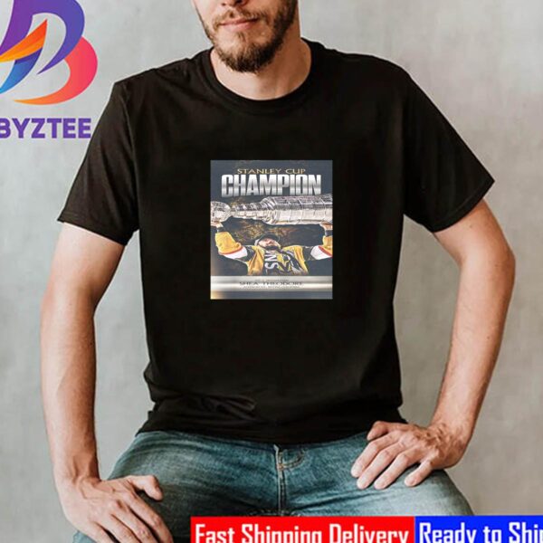 Shea Theodore And Vegas Golden Knights Are 2023 Stanley Cup Champions Unisex T-Shirt
