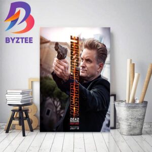 Shea Whigham Is Briggs In Mission Impossible Dead Reckoning Part One Home Decor Poster Canvas
