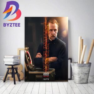 Simon Pegg as Benji In Mission Impossible Dead Reckoning Part One Home Decor Poster Canvas