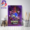 Sonic Prime Season 2 Has Been Confirmed To Be On Netflix July 13th Home Decor Poster Canvas