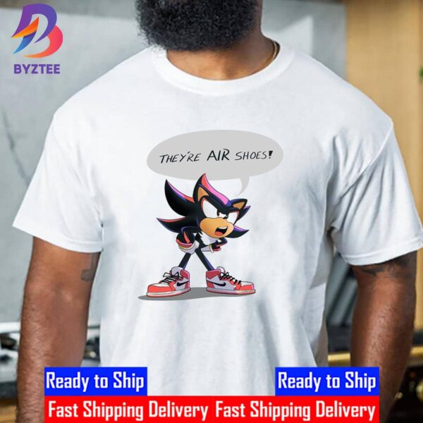 Sonic Prime They’re Air Shoes Unisex T-Shirt