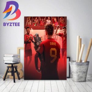 Spain Are The New UEFA Nations League Champions Home Decor Poster Canvas