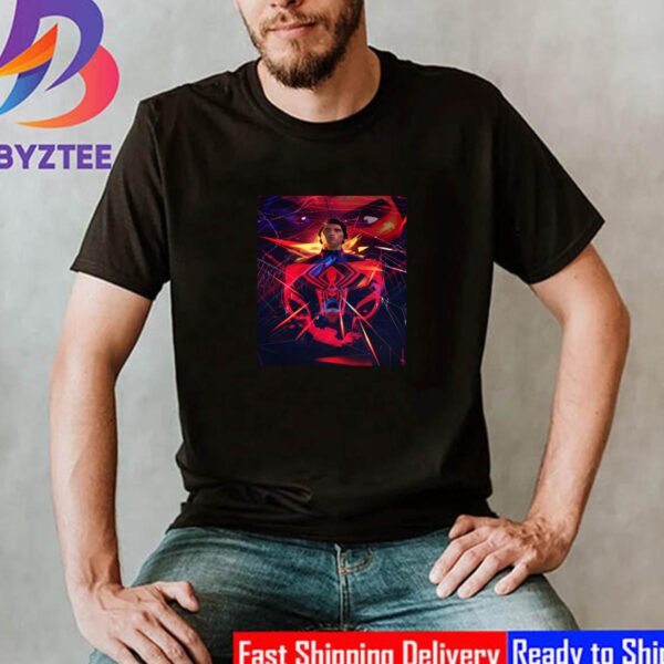 Spider Man 2099 Art Poster For Spider Man Across The Spider Verse Unisex T-Shirt