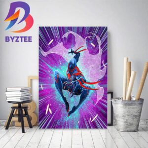 Spider Man 2099 Fan Art For Spider Man Across The Spider Verse Home Decor Poster Canvas
