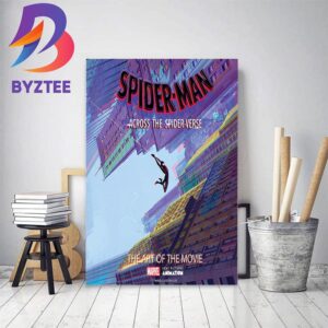 Spider Man Across The Spider Verse The Art Of The Movie Home Decor Poster Canvas