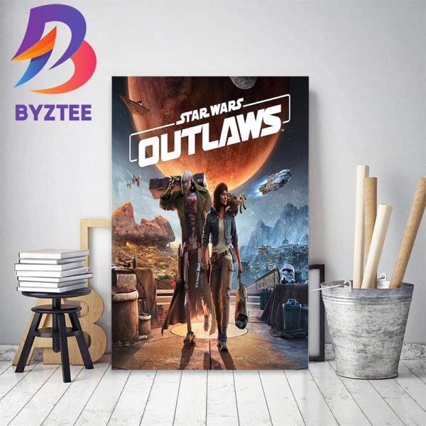 Star Wars Outlaws Open World Star Wars Game Of Ubisoft Releases In 2024 Home Decor Poster Canvas