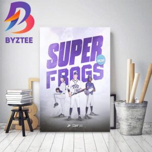 TCU Baseball Is Headed To The 2023 NCAA Super Regionals Home Decor Poster Canvas