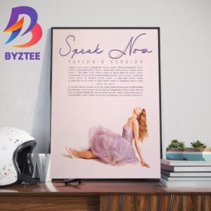 Taylor Swift Speak Now Cover Collaborations With Hayley Williams From Paramore And Fall Out Boy Home Decor Poster Canvas