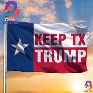 Texas For Trump Flag 2024 Keep TX Trump Texas Vote For Trump 2024 Election Campaign Merch 2 Sides Garden House Flag