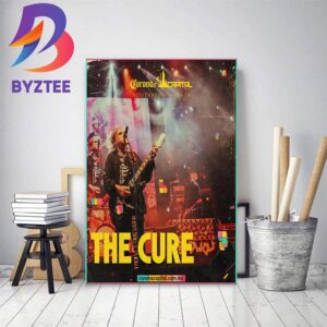 The Cure At Corona Capital Journey November 17 18 19 2023 Home Decor Poster Canvas