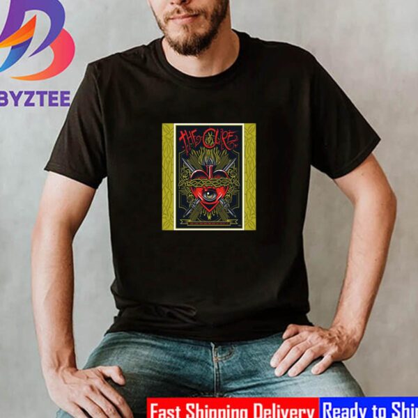 The Cure June 6 2023 Vivint Smart Home Arena Salt Lake City UT Unisex T-Shirt