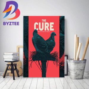 The Cure June 8 2023 Xcel Energy Center Minneapolis Home Decor Poster Canvas