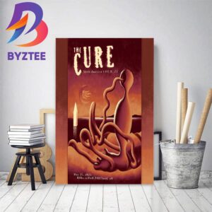 The Cure North American Tour 2023 Home Decor Poster Canvas