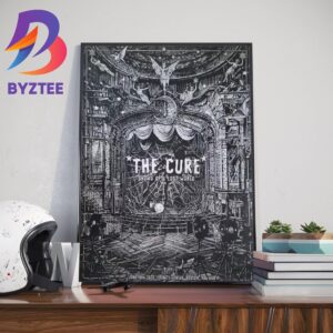 The Cure Shows Of A Lost World June 18th 2023 Xfinity Center Boston MA Home Decor Poster Canvas