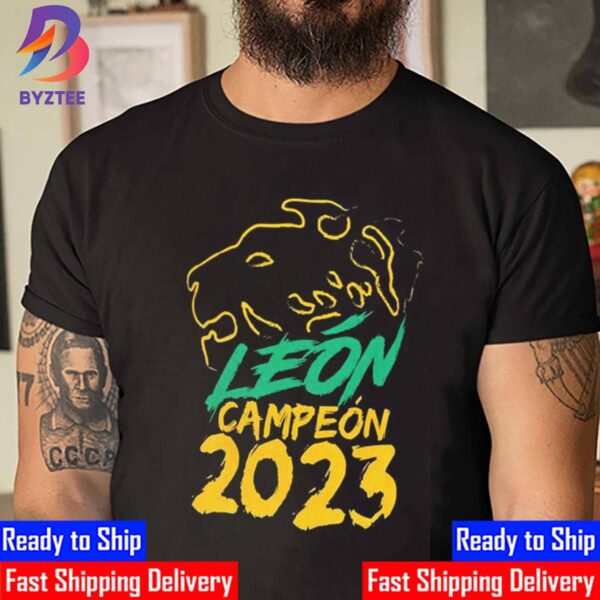 The First International Championship Club Leon Champions 2023 Unisex T-Shirt