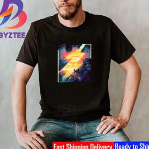 The Flash Worlds Collide Artwork Poster Unisex T-Shirt