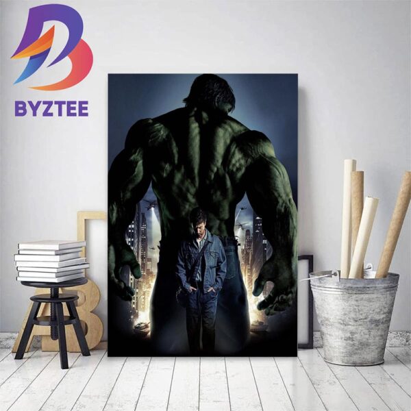 The Incredible Hulk Film Reverted Back To Marvel Studios Home Decor Poster Canvas
