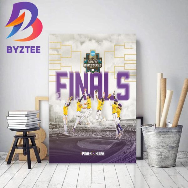 The Power House Is NCAA 2023 MCWS Finals Bound Omaha Home Decor Poster Canvas