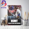 The USMNT Win The CONCACAF Nations League For The Second Time Home Decor Poster Canvas