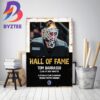 Tom Barrasso Is Hockey Hall Of Fame Class Of 2023 Home Decor Poster Canvas