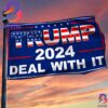 Trump Flag 2024 Can We Skip To The Good Part 2024 Trump Flags Funny Political Merch 2 Sides Garden House Flag