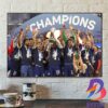 USA Are CONCACAF Nations League Champions 2023 Home Decor Poster Canvas