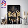 Vegas Golden Knights With Names For Champs 2022-2023 Stanley Cup Champions Home Decor Poster Canvas