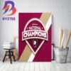 The Remparts de Quebec Are Champions 2023 Memorial Cup Champions Home Decor Poster Canvas