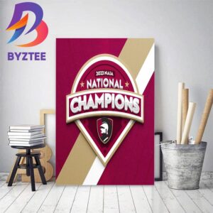 Westmont Baseball Are 2023 NAIA National Champions Home Decor Poster Canvas