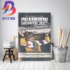 Wyndham Clark Wins The 2023 US Open Champion Home Decor Poster Canvas