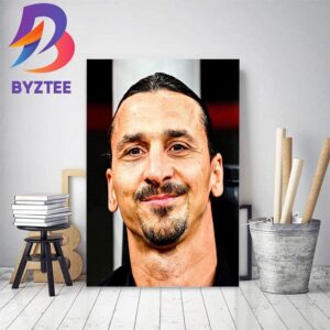 Zlatan Ibrahimovic Is Retiring From Football Home Decor Poster Canvas
