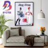 2022 Aaron Judge And 2023 Shohei Ohtani 30 Home Runs In MLB Home Decor Poster Canvas