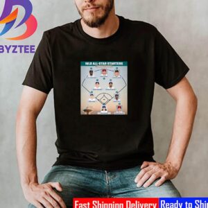 2023 MLB All-Star Starters Of American League Unisex T-Shirt
