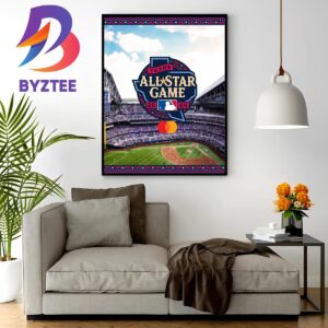 2024 MLB All Star Game In Texas Logo Home Decor Poster Canvas