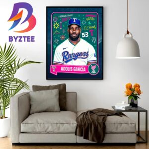 Adolis Garcia Joins The 2023 Home Run Derby Lineup Home Decor Poster Canvas