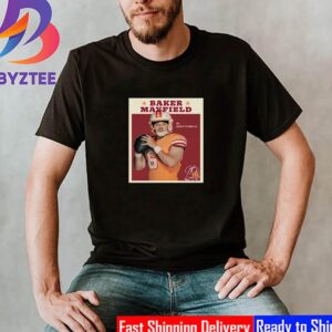 Baker Mayfield With The Iconic Tampa Bay Buccaneers Creamsicle Uniforms Unisex T-Shirt