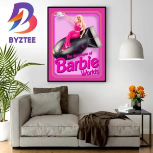 Barbenheimer The Destroyer Of Barbie Worlds Barbie Vs Oppenheimer Wall Decor Poster Canvas