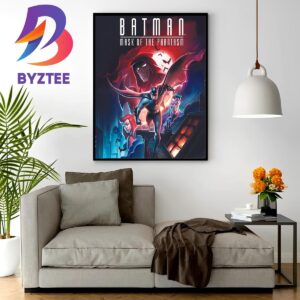 Batman Mask Of The Phantasm Home Decor Poster Canvas