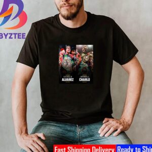 Canelo Alvarez Vs Jermell Charlo On Sept 30 2023 In Las Vegas NV Unisex T-Shirt