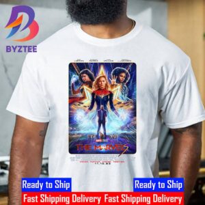 Captain Marvel Monica Rambeau And Ms Marvel Are Back Cosmic Team-Up In The Marvels Unisex T-Shirt