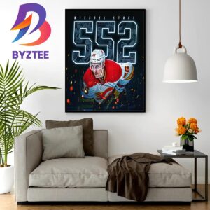 Congratulations To Michael Stone On NHL Playing Career Of 552 GP Home Decor Poster Canvas