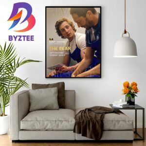 Congratulations To The Bear On Their 2023 Emmy Nomination For Outstanding Comedy Series Home Decor Poster Canvas