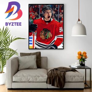 Connor Bedard Is Officially A Member Of The Chicago Blackhawks Home Decor Poster Canvas