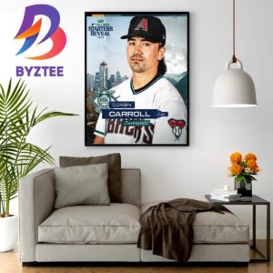 Corbin Carroll Of National League In 2023 MLB All Star Starters Reveal Home Decor Poster Canvas