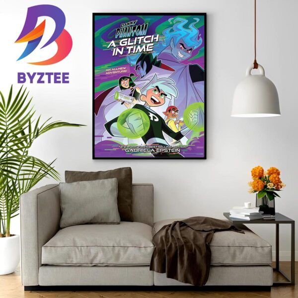 Danny Phantom A Glitch In Time By Gabriela Epstein Home Decor Poster Canvas